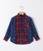 SHIPS KIDS:100�`130cm / �`�F�b�N �p�^�[�� �V���c