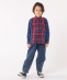 SHIPS KIDS:100�`130cm / �`�F�b�N �p�^�[�� �V���c