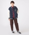 SHIPS KIDS:140�`160cm / �`�F�b�N �p�^�[�� �V���c
