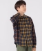 SHIPS KIDS:140�`160cm / �`�F�b�N �p�^�[�� �V���c