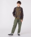 SHIPS KIDS:140�`160cm / �`�F�b�N �p�^�[�� �V���c