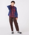 SHIPS KIDS:140�`160cm / �`�F�b�N �p�^�[�� �V���c