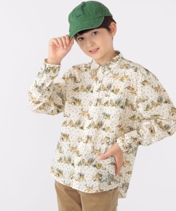 SHIPS KIDS:140�`150cm / ���o�e�B �v�����g ���� �V���c