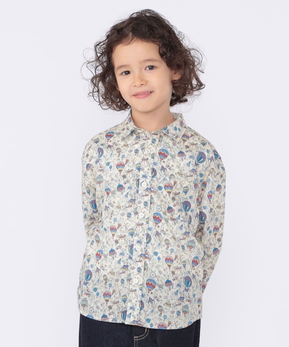 SHIPS KIDS:100�`130cm / ���o�e�B �v�����g ���� �V���c