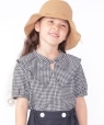 SHIPS KIDS:100�`130cm / �M���K���`�F�b�N ���� �u���E�X �u���b�N