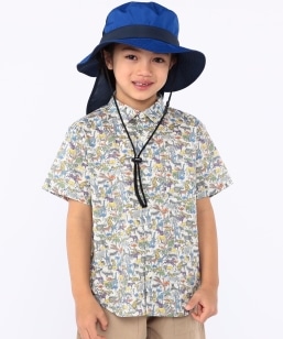 SHIPS KIDS:100�`130cm / ���o�e�B �v�����g ���� �V���c
