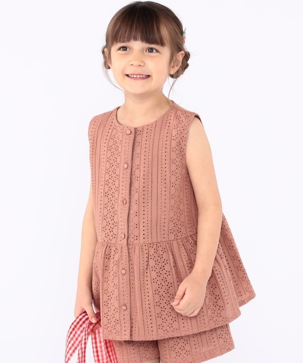 SHIPS KIDS:100�`130cm / ���[�X �y�v���� �m�[�X���[�u �u���E�X