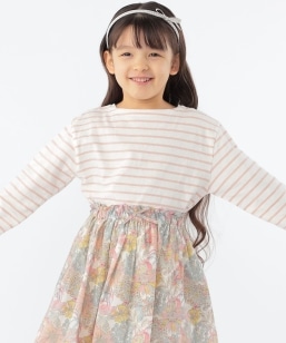 SHIPS KIDS:100�`130cm / �{�[�_�[ ���� TEE
