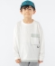 SHIPS KIDS:100�`130cm / �N�[���^�b�` ���� TEE