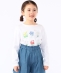 SHIPS KIDS:100�`130cm / �t�����[ �u�b�N ���� TEE