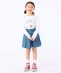 SHIPS KIDS:100�`130cm / �t�����[ �u�b�N ���� TEE