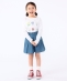 SHIPS KIDS:100�`130cm / �t�����[ �u�b�N ���� TEE