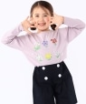SHIPS KIDS:100�`130cm / �t�����[ �u�b�N ���� TEE ���C�g�s���N