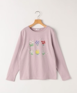 SHIPS KIDS:140�`150cm / �t�����[ �u�b�N ���� TEE