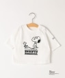 SHIPS KIDS:80�`90cm / �X�k�[�s�[ ������ TEE �z���C�g�n