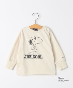 SHIPS KIDS:80�`90cm / SNOOPY �����O�X���[�u T�V���c