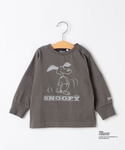 SHIPS KIDS:80�`90cm / SNOOPY �����O�X���[�u T�V���c