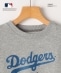SHIPS KIDS:100�`125cm / PEANUTS×MLB �v�����g �X�E�F�b�g