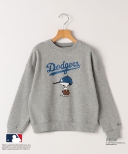 SHIPS KIDS:130�`170cm / PEANUTS×MLB �v�����g �X�E�F�b�g