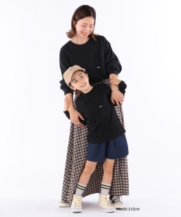 �yWEB����zSHIPS KIDS:100�`160cm / ���Ƒ������낢��SHIPS �}�C�N�����S �����O�X���[�u TEE