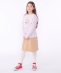 SHIPS KIDS:140�`150cm / �A�t�^�k�[���e�B�[ ���`�[�t ���� TEE