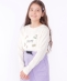 SHIPS KIDS:140�`150cm / �A�t�^�k�[���e�B�[ ���`�[�t ���� TEE