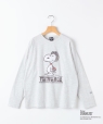 SHIPS KIDS:140�`160cm / PEANUTS FA �v�����g �����O�X���[�u T�V���c �i�`������