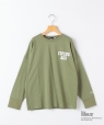 SHIPS KIDS:140�`160cm / PEANUTS FA �v�����g �����O�X���[�u T�V���c �I���[�u