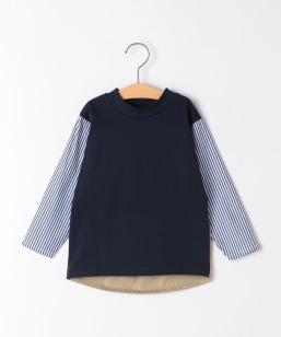 SHIPS KIDS:80�`90cm / �p�^�[�� �ؑ� ���� TEE