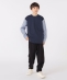 SHIPS KIDS:140�`160cm / �p�^�[�� �ؑ� ���� TEE