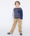 SHIPS KIDS:100�`130cm/�N���C�W�[ �{�[�_�[ �����O�X���[�u T�V���c