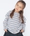 SHIPS KIDS:100�`130cm/�{�[�_�[ �t���� �����O�X���[�u T�V���c