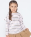 SHIPS KIDS:100�`130cm/�{�[�_�[ �t���� �����O�X���[�u T�V���c