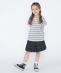 SHIPS KIDS:100�`130cm/�{�[�_�[ �t���� �����O�X���[�u T�V���c