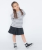 SHIPS KIDS:100�`130cm/�{�[�_�[ �t���� �����O�X���[�u T�V���c