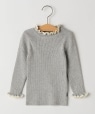 SHIPS KIDS:80�`90cm /�q��􂢉\�r�t���� ���u �j�b�g ���C�g�O���[