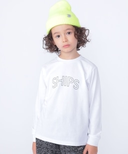�yWEB����zSHIPS KIDS:100�`160cm / SHIPS ���E���h �v�����g ���S �����O�X���[�u T�V���c