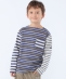 SHIPS KIDS:100�`130cm /�N���C�W�[�p�^�[�� �{�[�_�[ �����O�X���[�u T�V���c