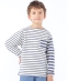 SHIPS KIDS:100�`130cm /�N���C�W�[�p�^�[�� �{�[�_�[ �����O�X���[�u T�V���c