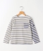 SHIPS KIDS:100�`130cm /�N���C�W�[�p�^�[�� �{�[�_�[ �����O�X���[�u T�V���c