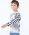 SHIPS KIDS:100�`130cm /�N���C�W�[�p�^�[�� �{�[�_�[ �����O�X���[�u T�V���c