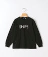 SHIPS KIDS:80�`90cm/ �h�J ���S �����O�X���[�u T�V���c �u���b�N