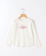 SHIPS KIDS:80�`90cm /�t�����[ ���S �����O�X���[�u T�V���c �I�t�z���C�g