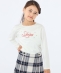 SHIPS KIDS:100�`130cm /�t�����[ ���S �����O�X���[�u T�V���c