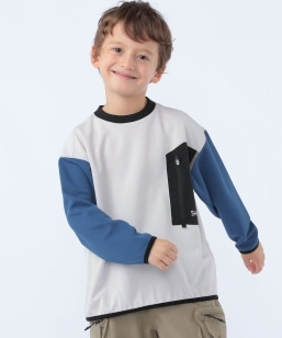 SHIPS KIDS:120�`130cm /�q�z�������rOcta(R) �����O�X���[�u �J�b�g�\�[