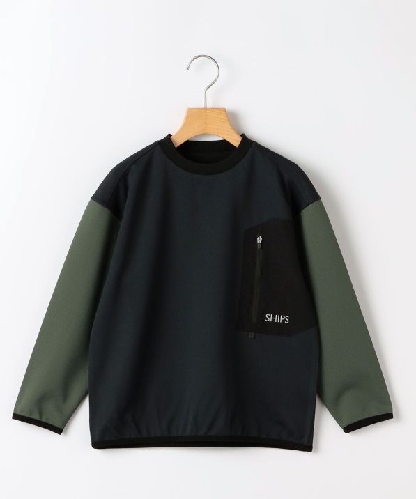 SHIPS KIDS:140�`160cm /�q�z�������rOcta(R) �����O�X���[�u �J�b�g�\�[