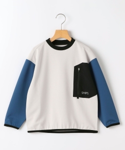 SHIPS KIDS:140�`160cm /�q�z�������rOcta(R) �����O�X���[�u �J�b�g�\�[