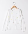 SHIPS KIDS:140�`150cm /������ �X�p���R�[�� �h�J �����O�X���[�u T�V���c �I�t�z���C�g