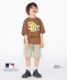 SHIPS KIDS:100�`125cm / PEANUTS×MLB �v�����g T�V���c