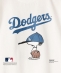 SHIPS KIDS:100�`125cm / PEANUTS×MLB �v�����g T�V���c